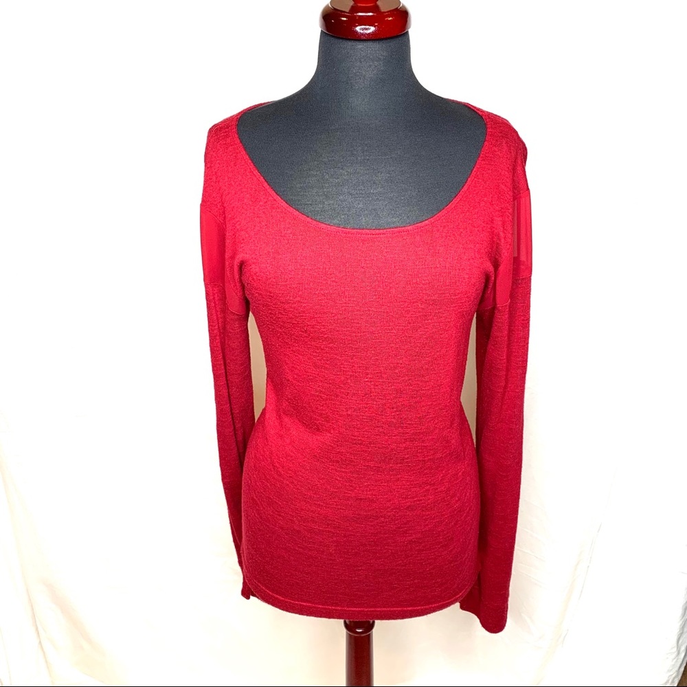 Kardashian Kollection Red Shirt Size Large